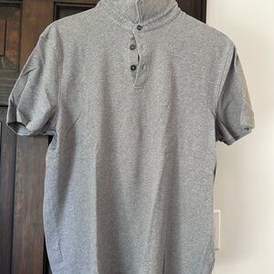 Apt. 9 Gray Polo Shirt Short Sleeves